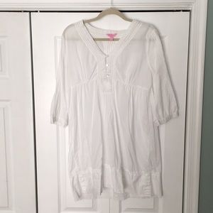 Lilly Pulitzer Light Weight Cotton Coverup